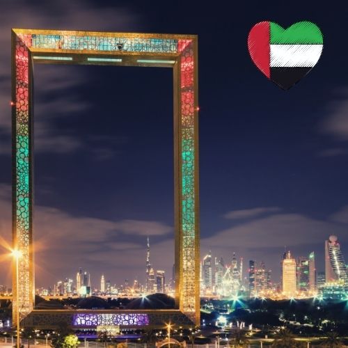 Dubai Frame - Zabeel Burj al arab