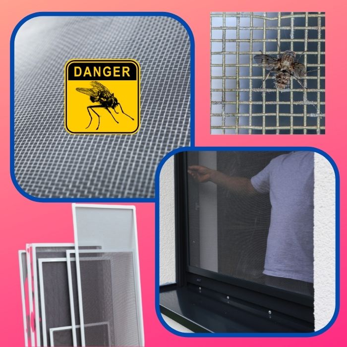 mosquito net for windows in dubai-min Doggy flap and cat door in dubai